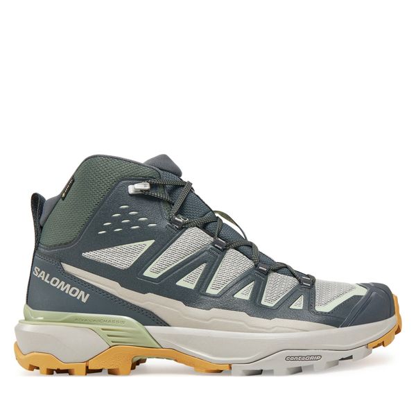 Salomon Туристически Salomon X Ultra 360 Edge Mid Gore-Tex L47816000 Сив