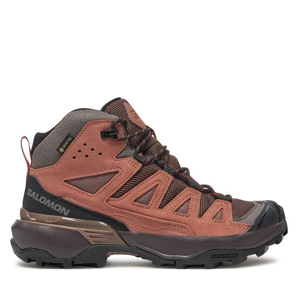 Salomon Туристически Salomon X Ultra 360 Leather Mid Gore-Tex L47571000 Кафяв