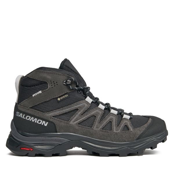 Salomon Туристически Salomon X Ward Leather Mid GORE-TEX L47181900 Черен