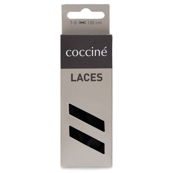 Coccine Връзки за обувки Coccine SZNUROWADŁA 120 cm P7 BAWEŁNIANE v.AZ Черен
