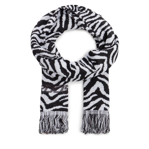 2005 Зимен шал 2005 Striped Scarf Черен