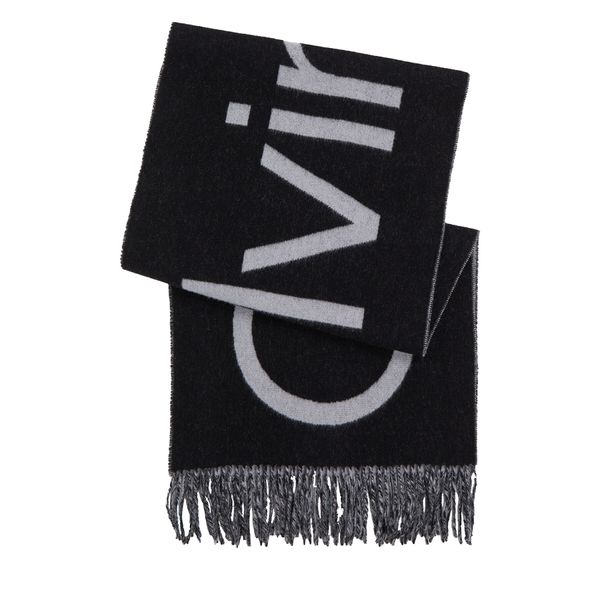 Calvin Klein Зимен шал Calvin Klein Classic K50K512369 Сив