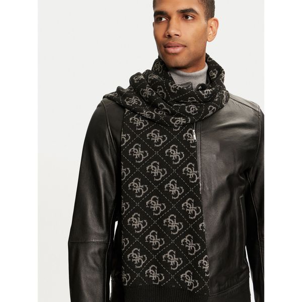 Guess Зимен шал Guess AM9468 POL03 Черен