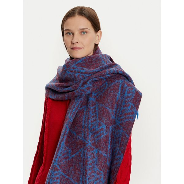 Lacoste Зимен шал Lacoste RE0804 Син