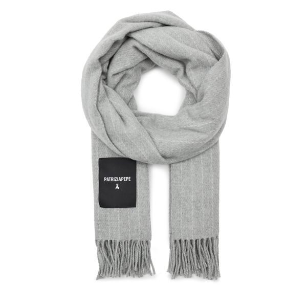 Patrizia Pepe Зимен шал Patrizia Pepe 8F0458/A474-FE81 Сив