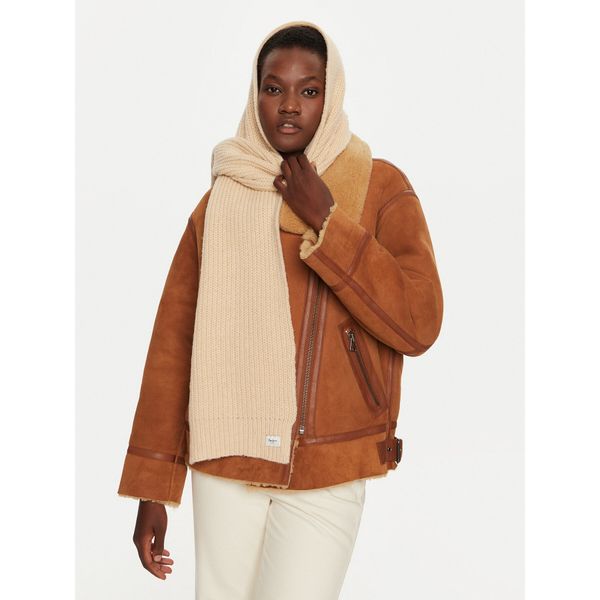 Pepe Jeans Зимен шал Pepe Jeans PL060197 Екрю