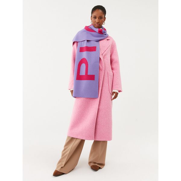 Pinko Зимен шал Pinko Sogliola AI 23-24 PPRE 101506 A101 Lilla/Fux JN3