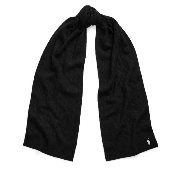 Polo Ralph Lauren Зимен шал Polo Ralph Lauren 455956296001 Черен