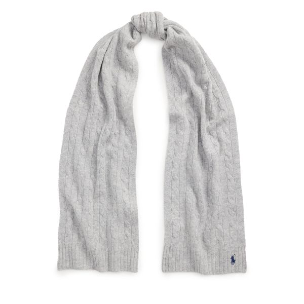 Polo Ralph Lauren Зимен шал Polo Ralph Lauren 455956296004 Сив