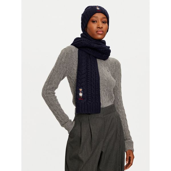 Polo Ralph Lauren Зимен шал Polo Ralph Lauren 455961992003 Тъмносин