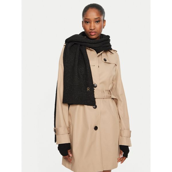 Tommy Hilfiger Зимен шал Tommy Hilfiger AW0AW16646 Черен