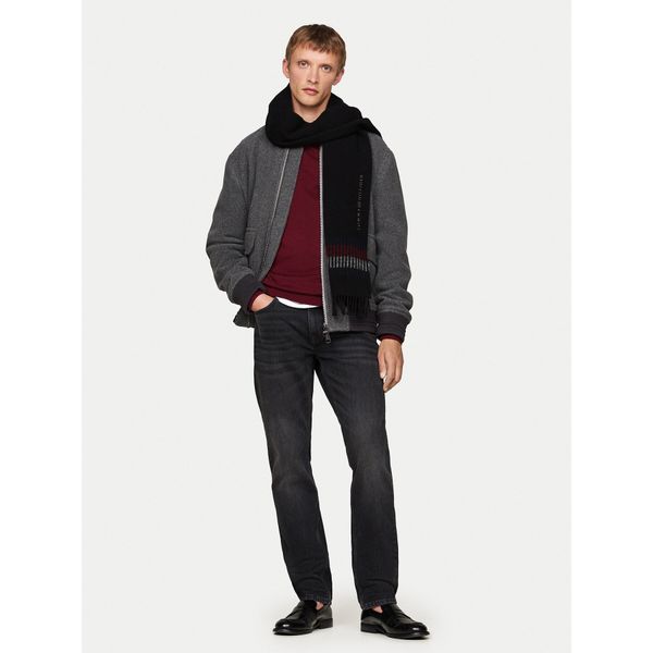 Tommy Hilfiger Зимен шал Tommy Hilfiger Corporate AM0AM12832 Черен