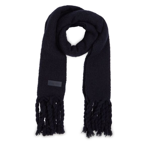 Tommy Hilfiger Зимен шал Tommy Hilfiger Tommy Twist Scarf AW0AW15530 Space Blue DW6