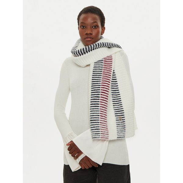 Tommy Hilfiger Зимен шал Tommy Hilfiger Varsity AW0AW16653 Екрю