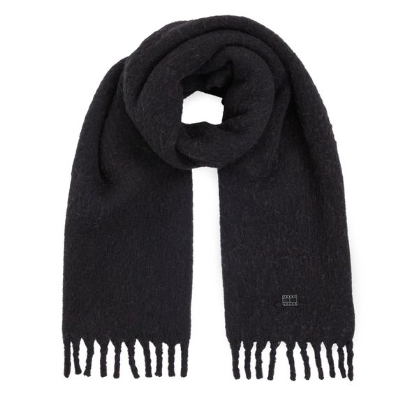 Tommy Jeans Зимен шал Tommy Jeans Tjw Cosy Knit Scarf AW0AW15904 Black BDS