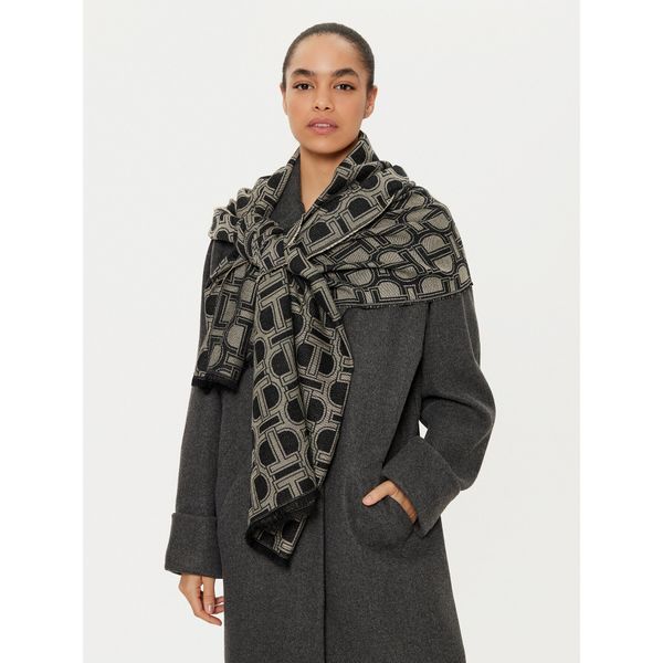 TWINSET Зимен шал TWINSET 242TO5150 Сив