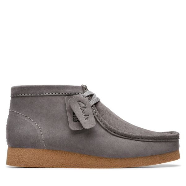 Clarks Зимни обувки Clarks Wallabee Evo Bt 26174938 Сив
