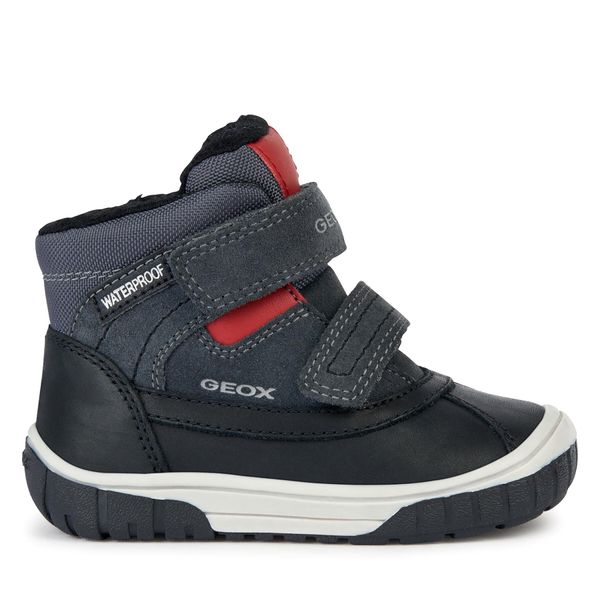 Geox Зимни обувки Geox B Omar Boy Wpf B162DB 022FU C0047 M Сив
