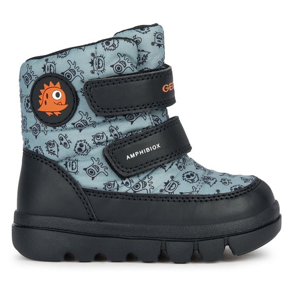 Geox Зимни обувки Geox B Willaboom Boy B Ab B365BF 0MNBC CF32T M Зелен