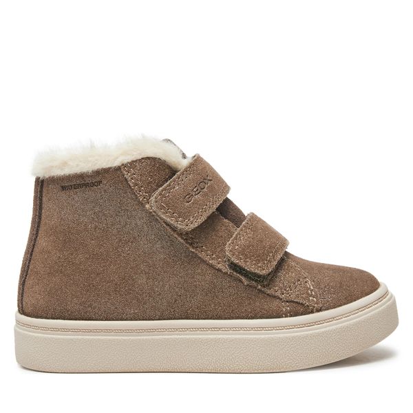 Geox Зимни обувки Geox B465XA 00077 C9006 S Златист