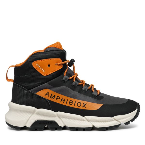 Geox Зимни обувки Geox J Flexyper Plus Boy J46LCA 0FU50 C9291 M Сив