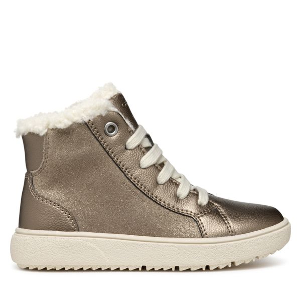 Geox Зимни обувки Geox J Theleven Girl B Ab J46HTA 077BC C9006 S Сив