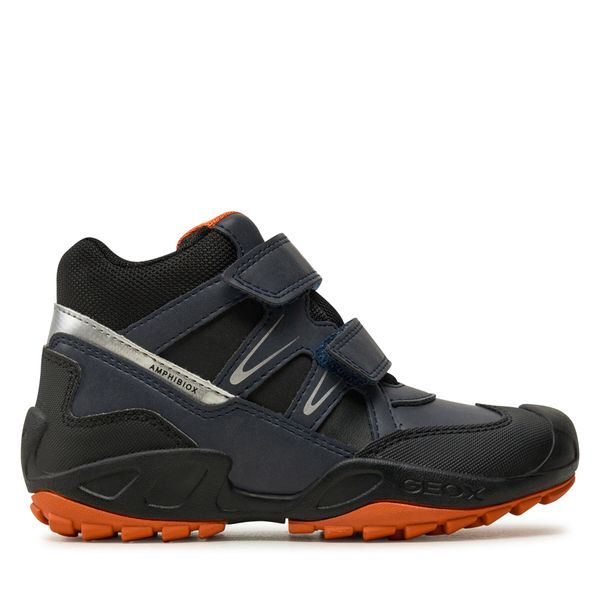 Geox Зимни обувки Geox Jr New Savage B Abx J261WA 0MEFU C0659 S Тъмносин