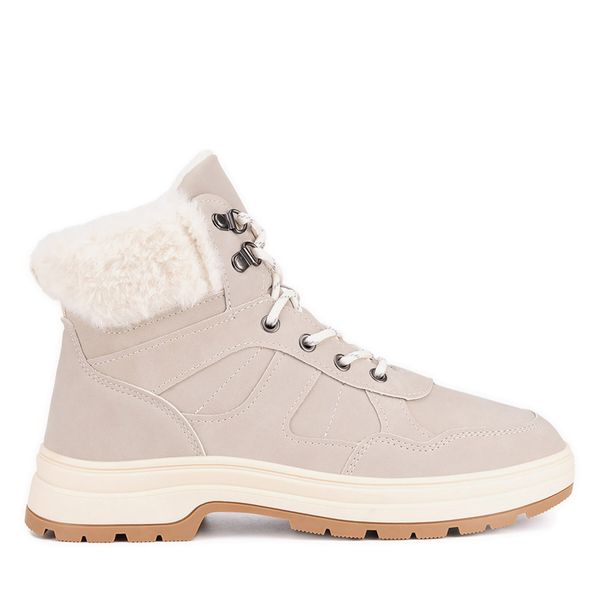 Nelli Blu Зимни обувки Nelli Blu CXO-DE235-81B Бежов