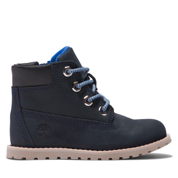 Timberland Зимни обувки Timberland Pokey Pine 6In Boot With TB0A2N9N0191 Navy Full Grain