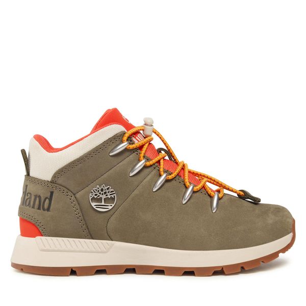 Timberland Зимни обувки Timberland Sprint Trekker Mid TB0A68BC9911 Зелен