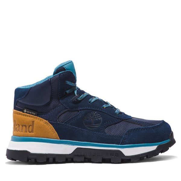Timberland Зимни обувки Timberland Trail Trekker Mid Gtx GORE-TEX TB0A67H40191 Navy Suede