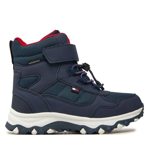 Tommy Hilfiger Зимни обувки Tommy Hilfiger Fur Boot T1X5-33710-1492 S Тъмносин