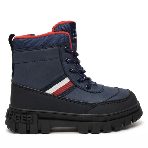 Tommy Hilfiger Зимни обувки Tommy Hilfiger T3X5-33713-1487 M Тъмносин