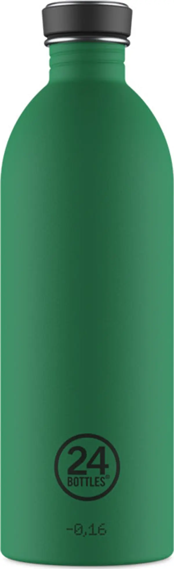 24Bottles 24 Bottles Urban Bottle Emerald Green 1000ml Unisex - Бутилки 24Bottles - Син - UB_100_1000-One-size - Size: One size