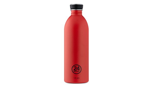 24Bottles 24 Bottles Urban Bottle Hot Red 1L
