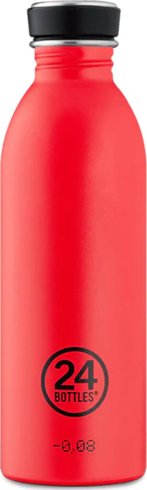 24Bottles 24 Bottles Urban Bottle Stone Hot Red 500ml Unisex - Бутилки 24Bottles - Червен - UB_050_662-One-size - Size: One size