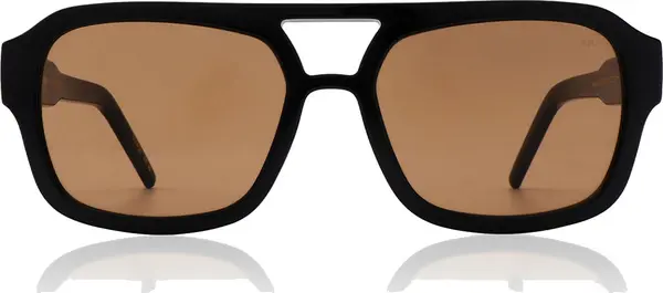 A.Kjærbede A.Kjærbede Kaya Black Unisex - Слънчеви очила A.Kjærbede - Черен - KL2316-001-One-size - Size: One size