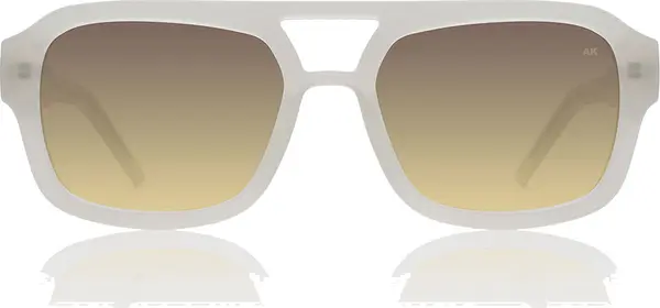 A.Kjærbede A.Kjærbede Kaya Unisex - Слънчеви очила A.Kjærbede - Бял - KL2316-011-One-size - Size: One size