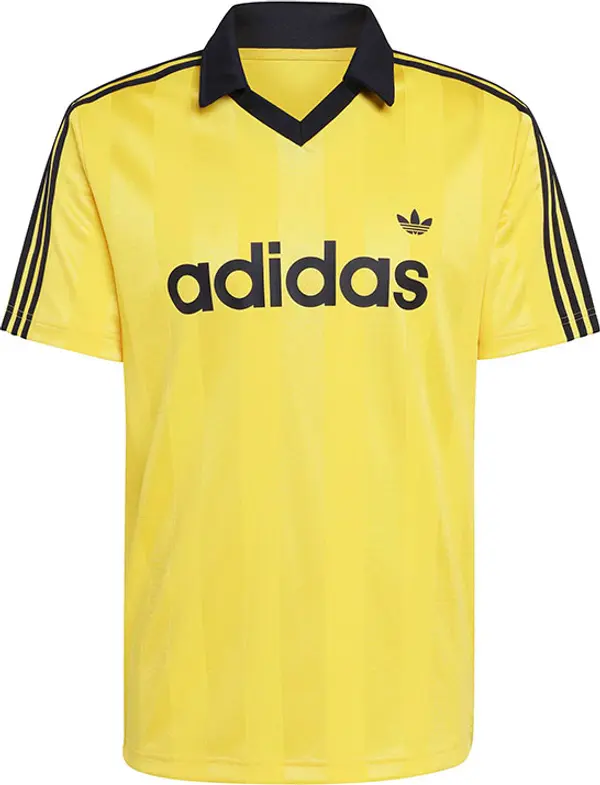 adidas Originals adidas Archive Collar Engineered Jersey EQT Yellow Мъже - Тениски adidas Originals - Жълт - KE3581-M - Size: M