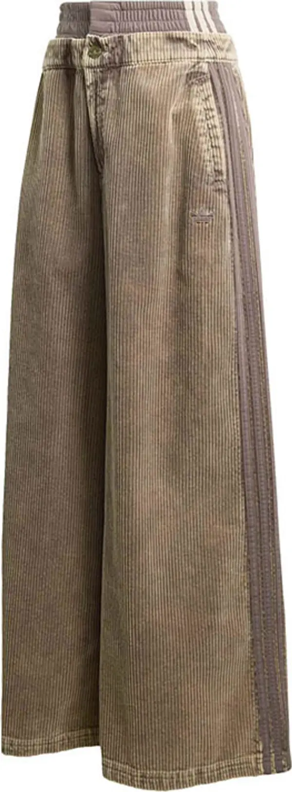 adidas Originals adidas Corduroy SST Oversized Pants Жени - Панталони adidas Originals - Кафяв - KD8782-S - Size: S