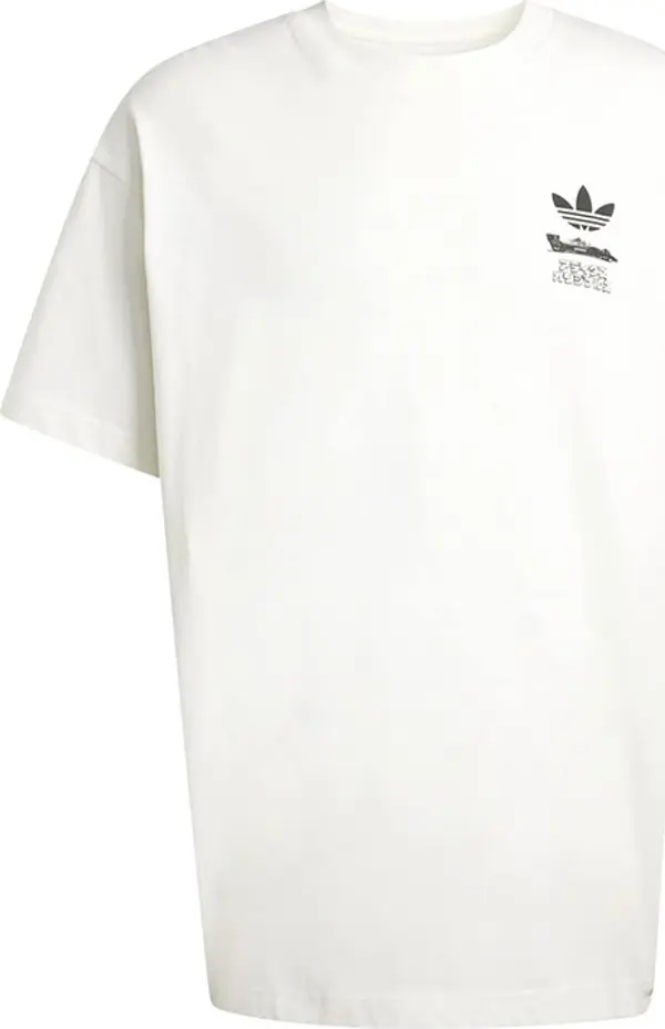 adidas Originals adidas Japanese Racing Manga Graphic Tee Мъже - Тениски adidas Originals - Бял - HY2085-L - Size: L