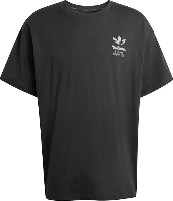 adidas Originals adidas Japanese Racing Manga T-shirt Мъже - Тениски adidas Originals - Черен - HY2086-M - Size: M