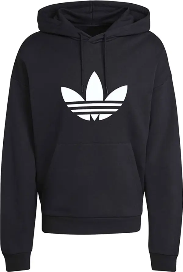 adidas Originals adidas Trefoil Hoodie Black Мъже - Суитшърти и блузи с качулка adidas Originals - Черен - KE0877-M - Size: M