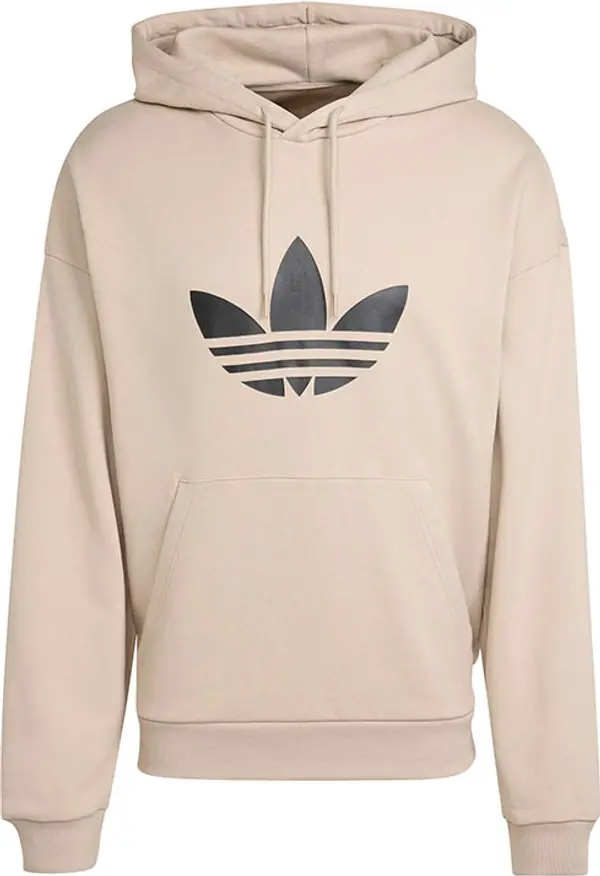 adidas Originals adidas Trefoil Hoodie Stone Khaki Мъже - Суитшърти и блузи с качулка adidas Originals - Светло кафяв - KE0878-S - Size: S