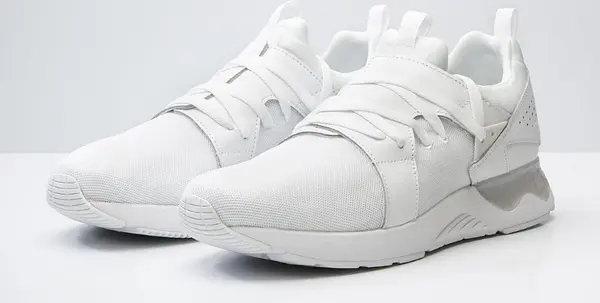 Asics Asics Gel Lyte V Sanze Unisex - Спортни обувки Asics - Бял - H8H4L-0101-4UK - Size: 4
