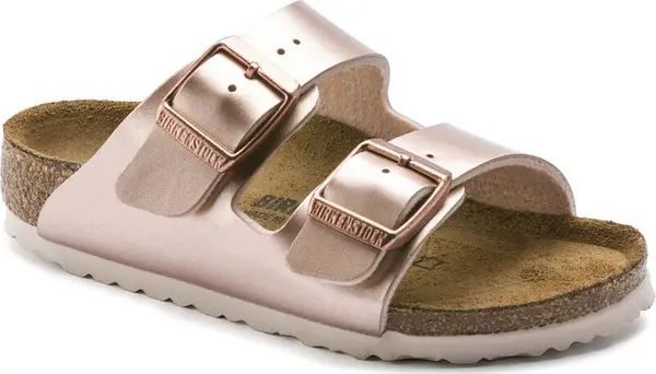 Birkenstock Birkenstock Arizona BF Mettalic Junior Narrow Fit Pink Жени - Сандали Birkenstock - Розов - 1012478-2.5 - Size: 2.5