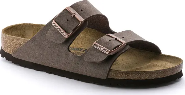 Birkenstock Birkenstock Arizona BF Nubuck Mocha Narrow Fit Unisex - Сандали Birkenstock - Кафяв - 151183-10.5 - Size: 10.5