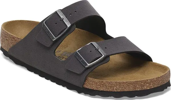 Birkenstock Birkenstock Arizona Birko-Flor Birkibuc Regular Fit Unisex - Сандали Birkenstock - Сив - 1029134-7.5 - Size: 7.5