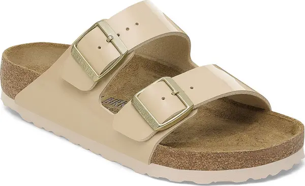 Birkenstock Birkenstock Arizona Birko-Flor Patent Regular Fit Unisex - Сандали Birkenstock - Кафяв - 1013069-7.5 - Size: 7.5