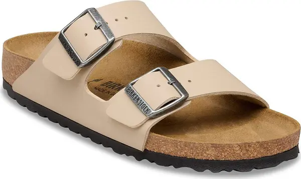 Birkenstock Birkenstock Arizona Birko-Flor Regular Fit Sandcastle Жени - Сандали Birkenstock - Beige - 1031490-3.5 - Size: 3.5